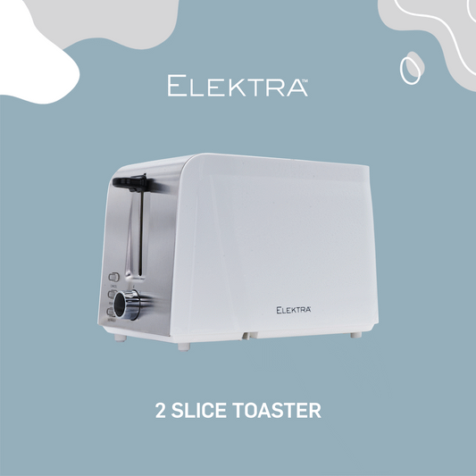 Elektra - 2-Slice Toaster - White