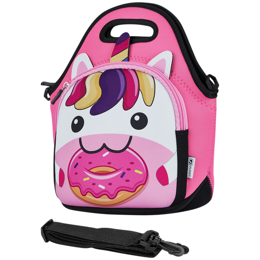 Quest Neoprene Lunch Bag - Unicorn Donut