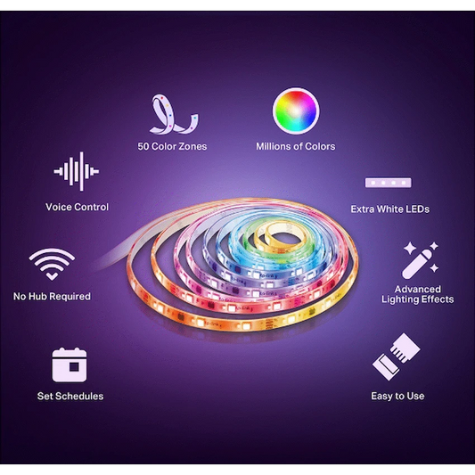 TP-Link Tapo Smart Wi-Fi Light Strip - Multicolor