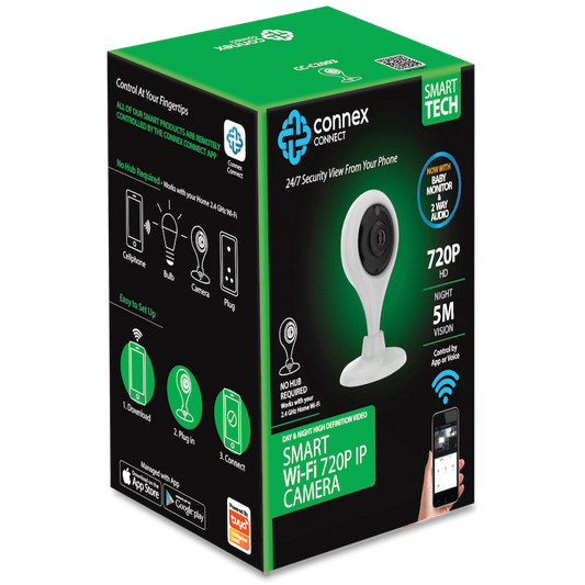 Smart Wi-Fi 720P IP Camera - Indoor