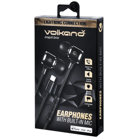 VolkanoX Jonagold Series MFI Lightning Earphones