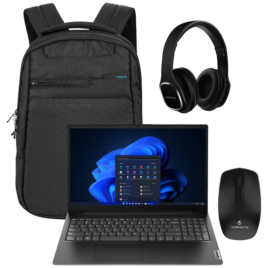 Lenovo Laptop 82YU010NSA - V15 AMD Ryzen 3 8/256 Bag+Mouse+Headphone