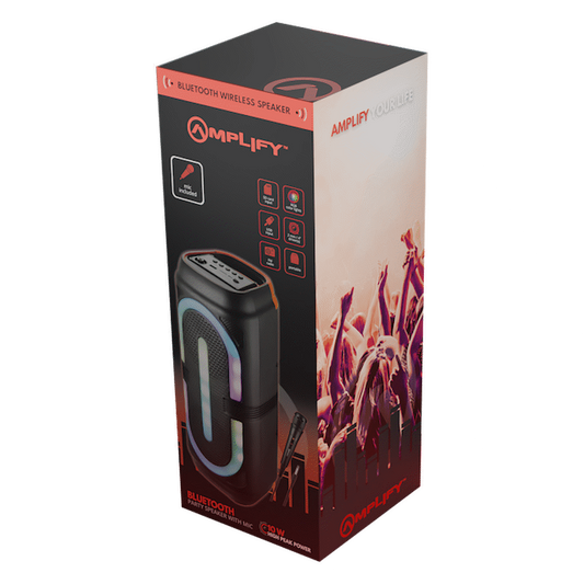 Amplify BT Party Speaker with Mic