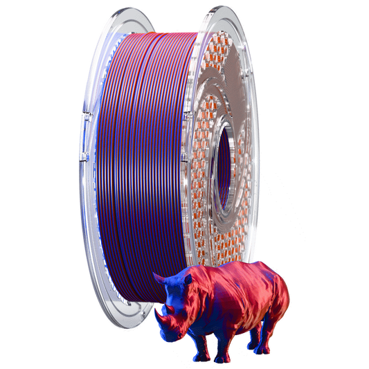SA Filament Dual Silk PLA Filament 750g - Blue Blood