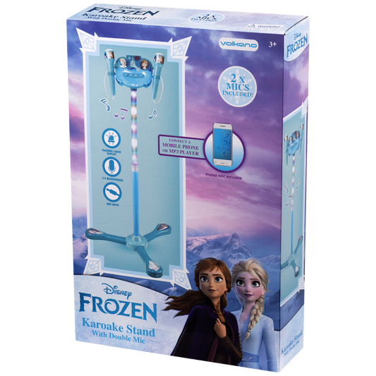 Frozen double mic karaoke stand