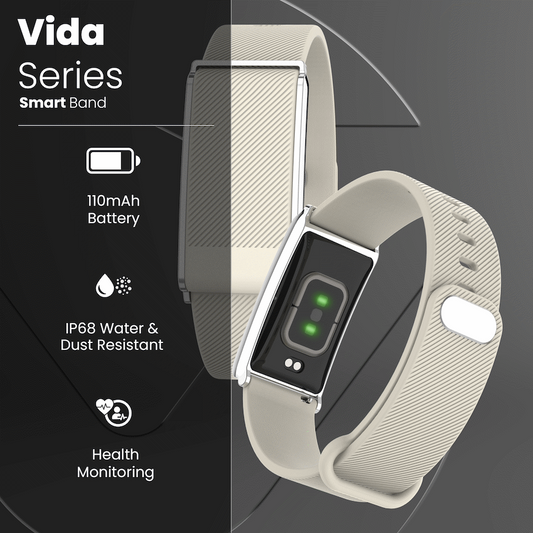 Volkano Vida Series Smart Band - Beige