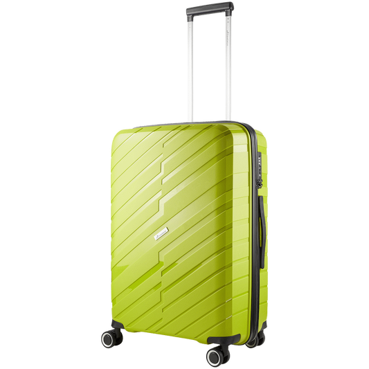 Travelwize Java PP 4-Wheel Spinner 65cm Luggage - Lime