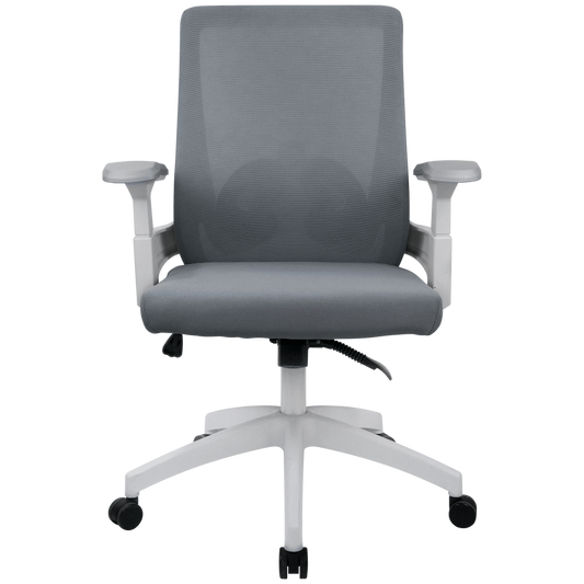 Everfurn Skye Mid Back Office Chair - Grey