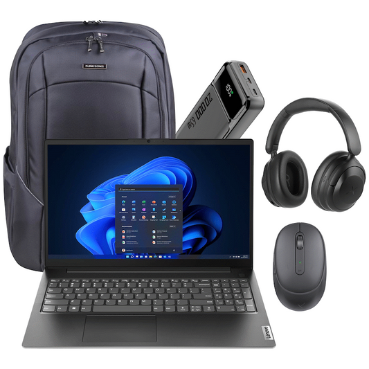 Lenovo Laptop 82YU015DSA - V15 AMD Ryzen 5 16/512 Bag+Mouse+Headphone+PB