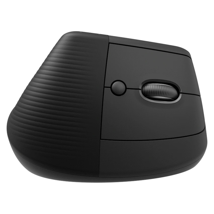 Logitech(R) Lift Vertical Ergonomic Mouse - Graphite / BLACK