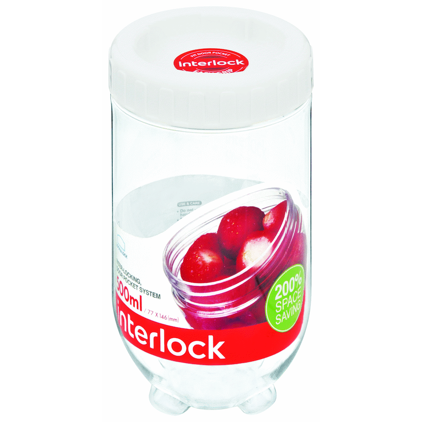 LocknLock Interlock container 500ml wt ( Order in Qty of 6)