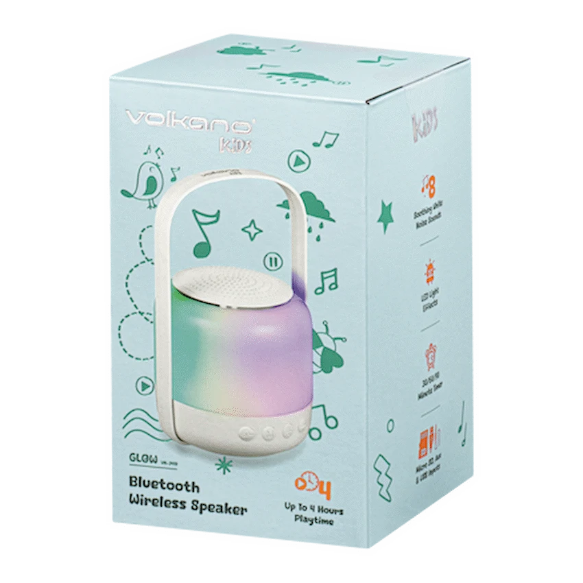 Volkano Kids Glow Series Speaker with Light