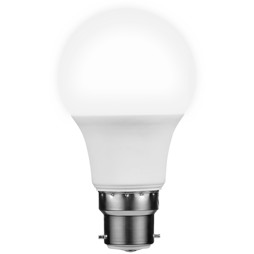 Switched 5w A60 Light Bulb B22 - Cool White