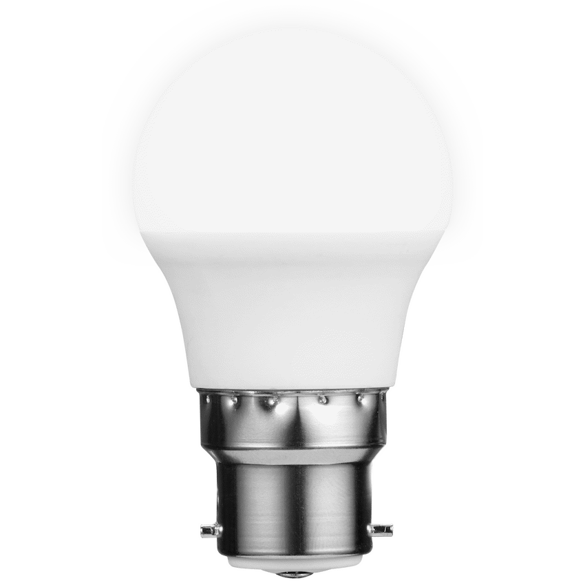 Switched 5w Golf Ball LED Light Bulb B22 - Cool White