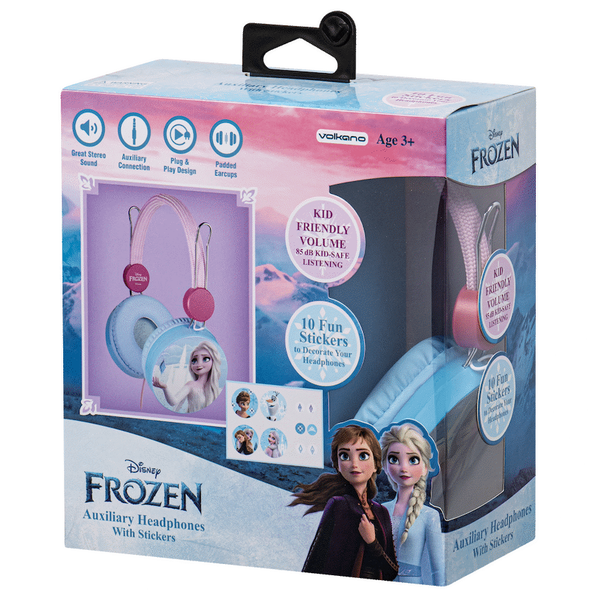 Disney Frozen Auxiliary Headphone with Stickers