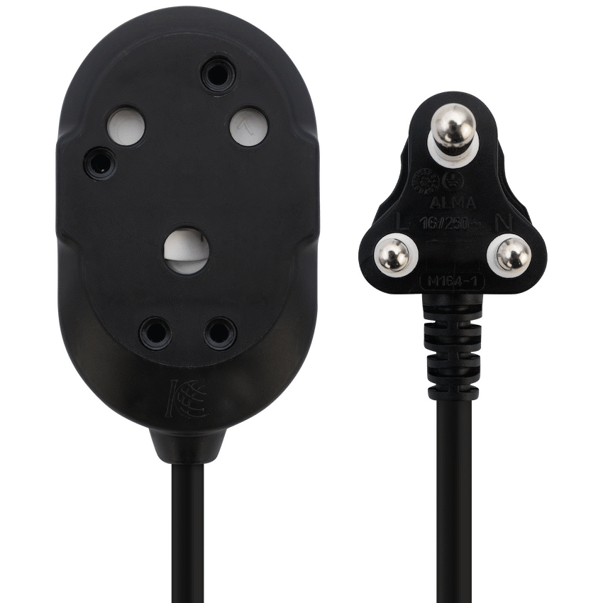 SWITCHED HEAVY DUTY Back To Back(BTB) EXTENSION LEADS 20M