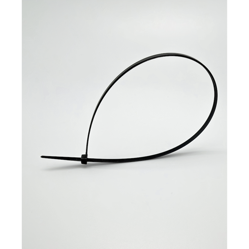 Ellies Cable Tie 4.8mm X 400mm - 20 PACK SIZE - BK