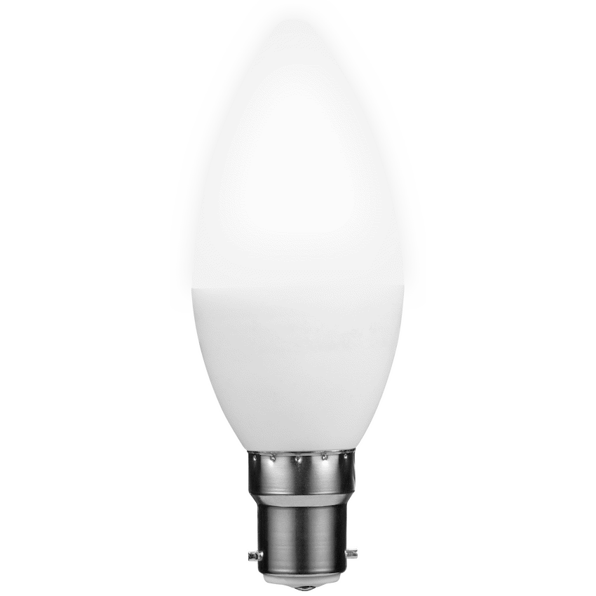 Ellies 5w C37 Residential Candle Stick Bulb B22 CW
