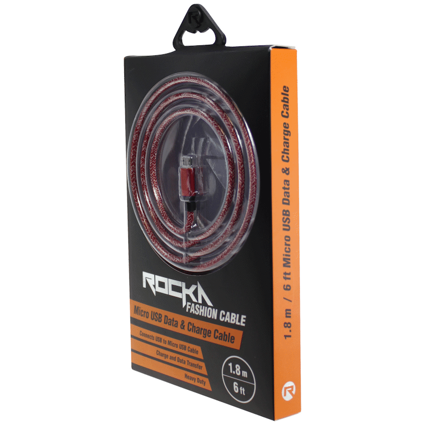 Rocka Fashion Cable Micro-USB 1.8m