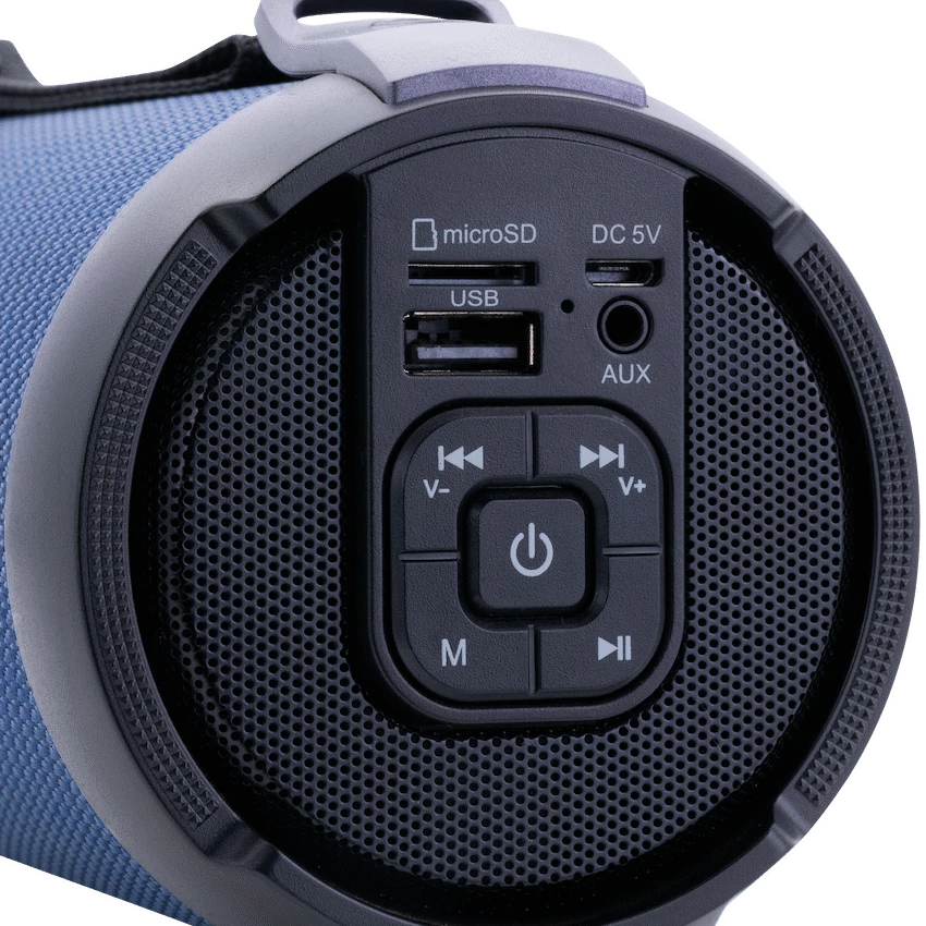 Volkano Mini Mamba Series Bluetooth Speaker - Blue
