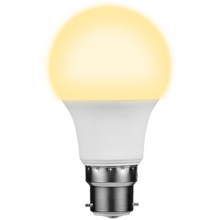 Switched 5w A60 Light Bulb B22 - Warm White