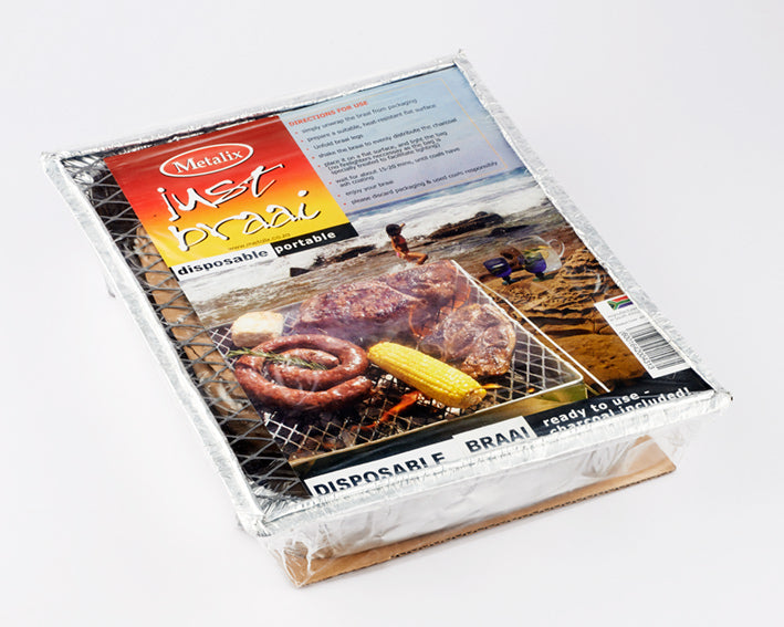 413 METALIX DISPOSABLE BRAAI