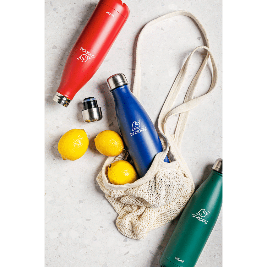 Snappy Stainless Steel Vacuum Bottle 500ml - Emerald