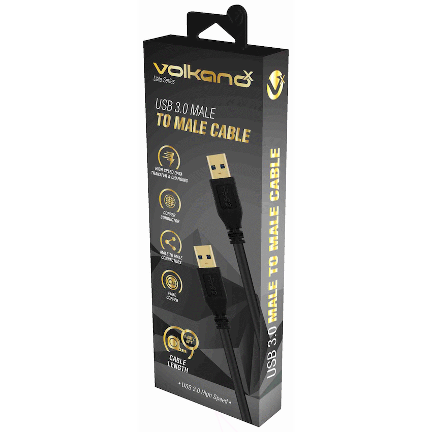 VolkanoX Data Series USB 3.0 A to A Cable 1.8m