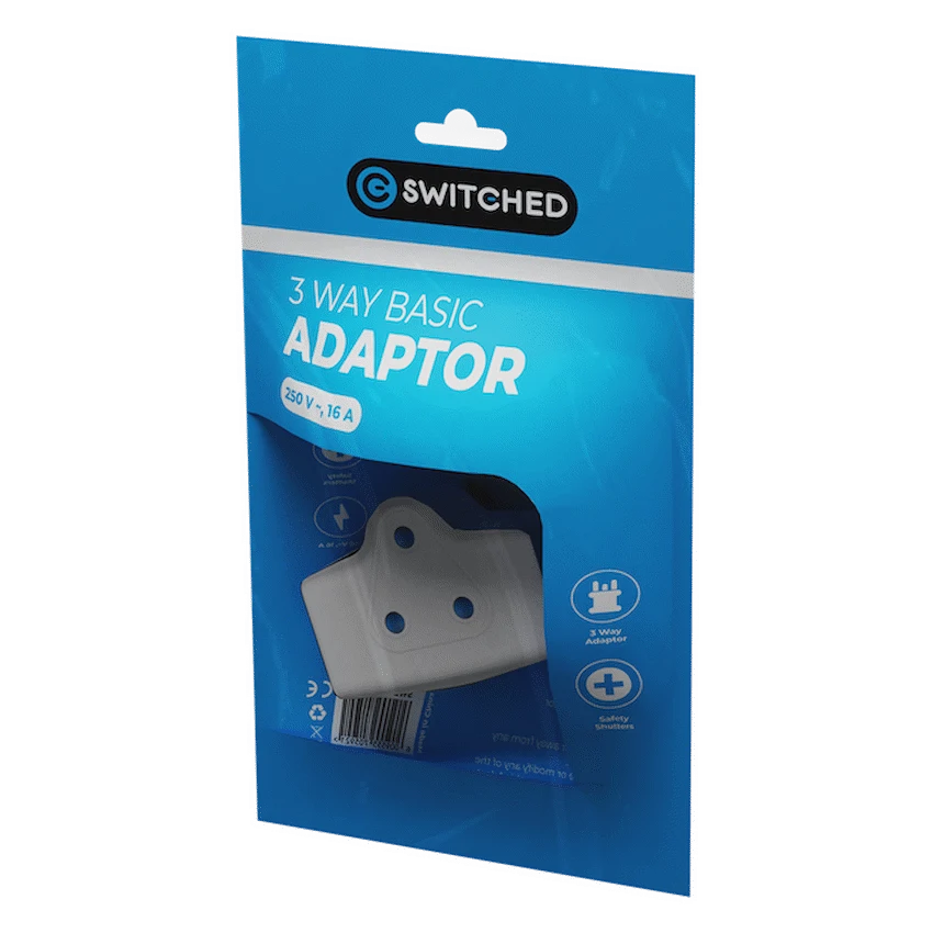 Switched 3-Way Adaptor