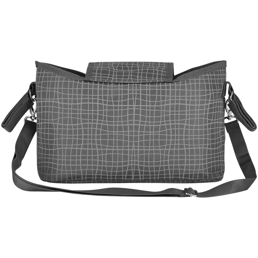 Totes Babe Wavy Series Stroller Caddy Grey