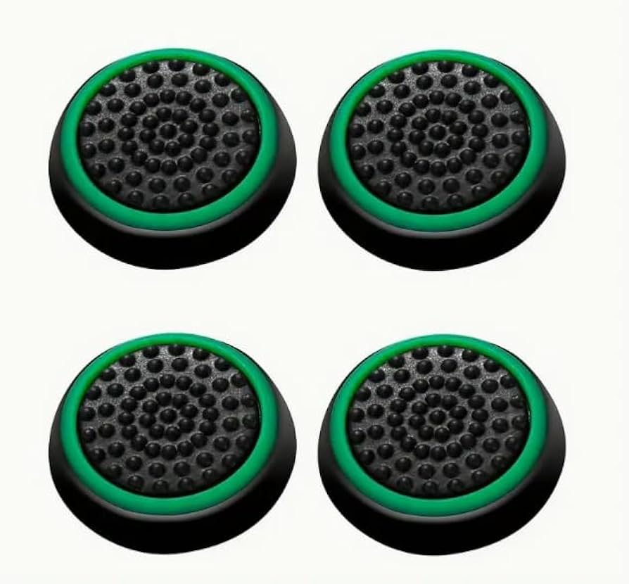 VX Gaming Ripper Series Controller Thumb Grips - Black/Green (Xbox One/Slim)