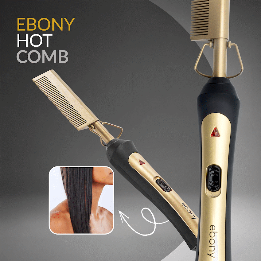 Elektra Ebony Hot Comb