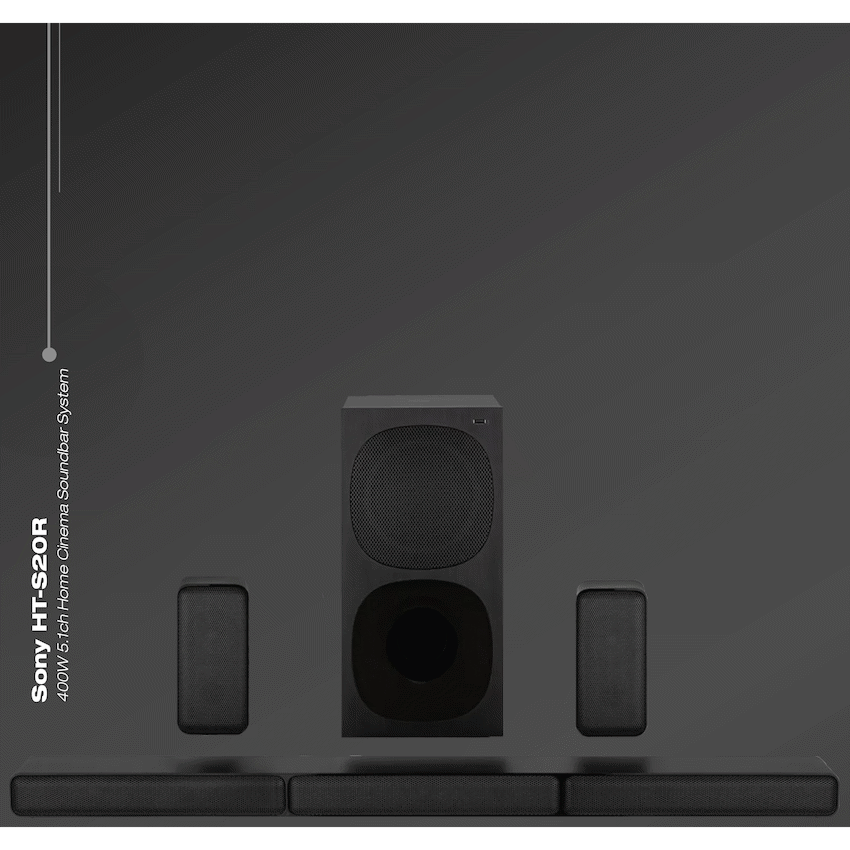Sony HT-S20R 400w 5.1ch Dolby Soundbar