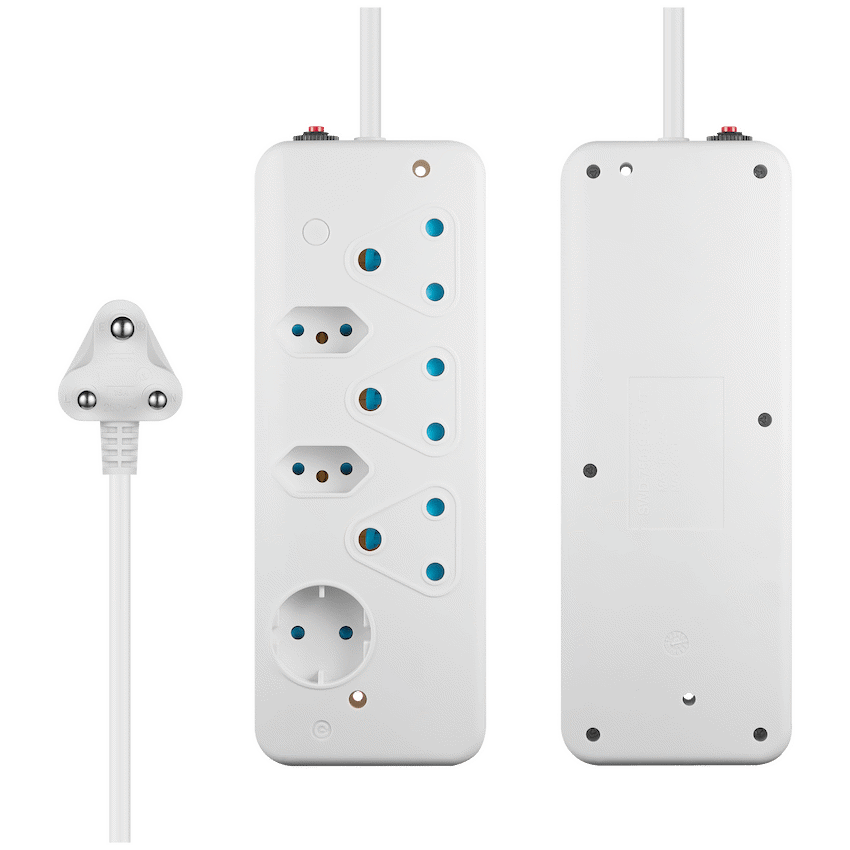 SWITCHED 6 Way Basic Multiplug
