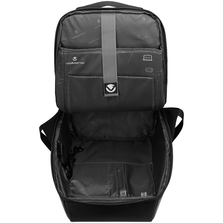 Volkano Aaron 15.6" Smart Laptop Backpack - Black