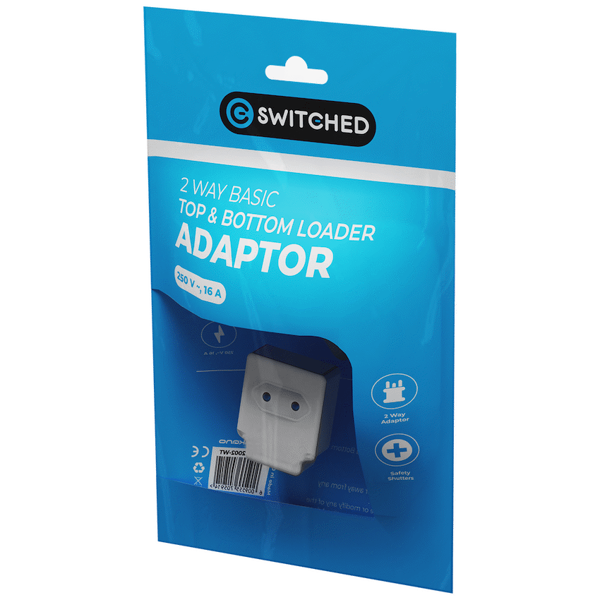Switched 2-Way Adaptor Top and Bottom Loader