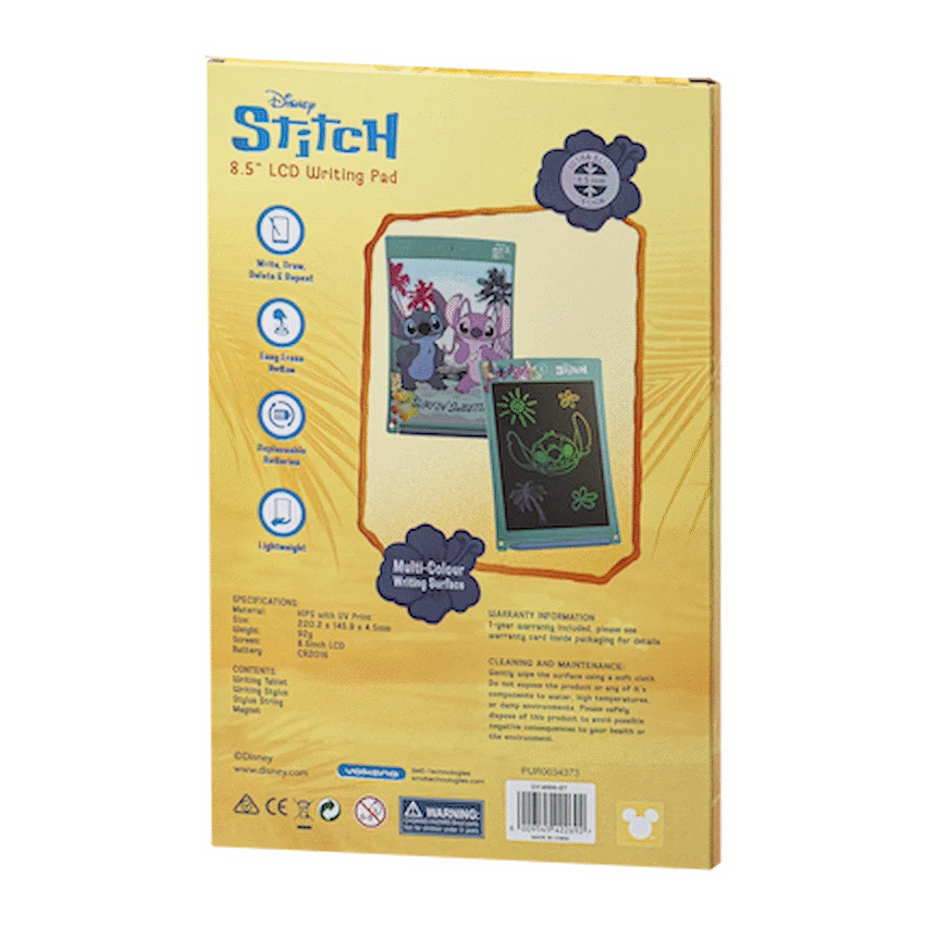 Disney Stitch 8.5in LCD Writing Pad