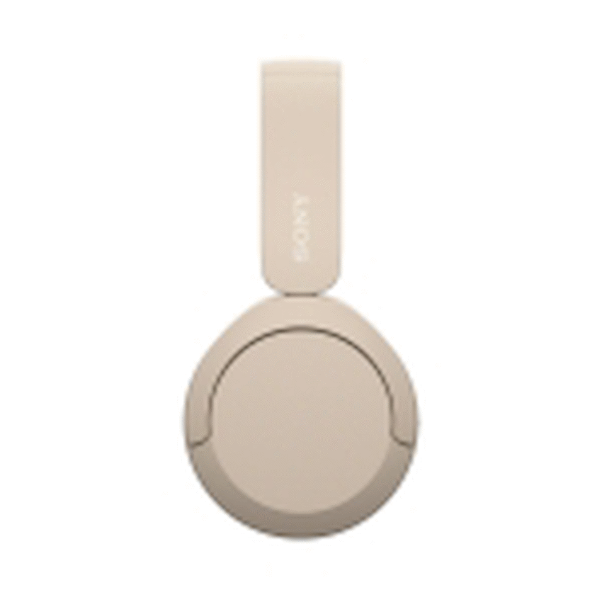 Sony WH-CH520 (Beige) Bluetooth On-Ear Headphones