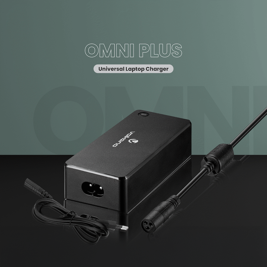 Volkano Omni Plus Universal 70W laptop charger with 12V out