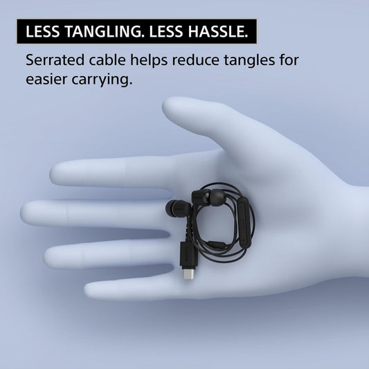 Sony EX15C USB-C Wired In-Ear Earphones - Blue