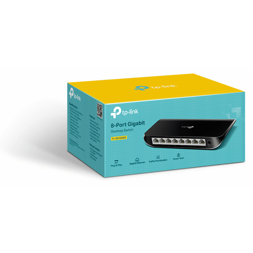TP-Link TL-SG1008D 8-Port Gigabit Desktop Switch