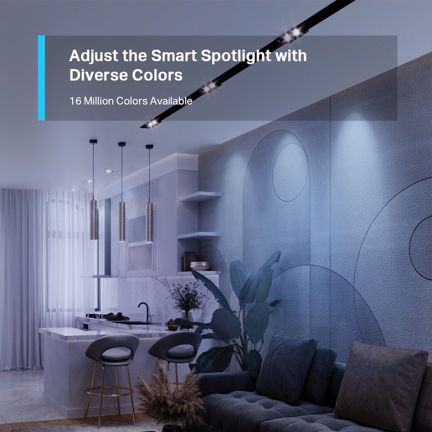 TP-Link Tapo L630 3.7w Smart Wi-Fi Multicolour, Dimmable, GU