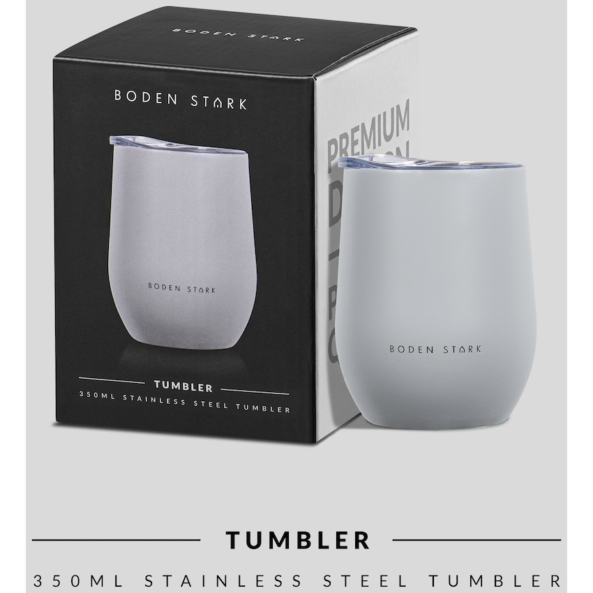 Boden Stark Tumbler 350ml Grey