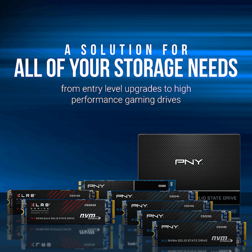 PNY 1TB Gen4 NVMe M.2 2280 Solid State Drive