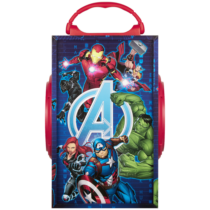 Marvel Avengers Galaxy LED Stars Karaoke Machine with Microphone