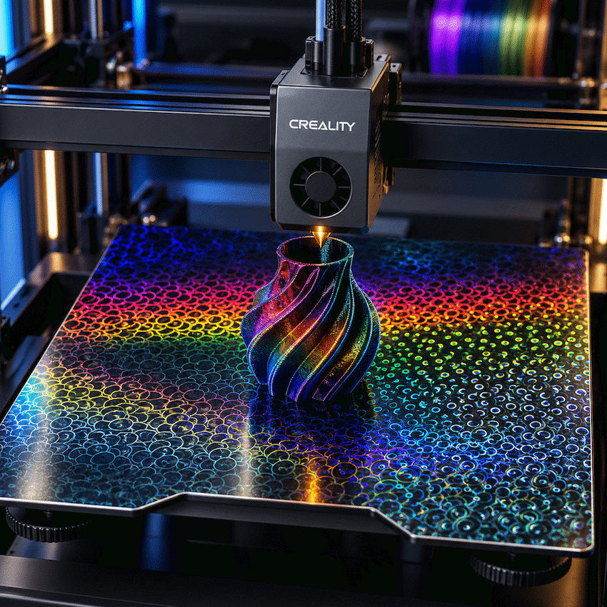 Creality - Kaleidoscope black PEI double-sided platform board