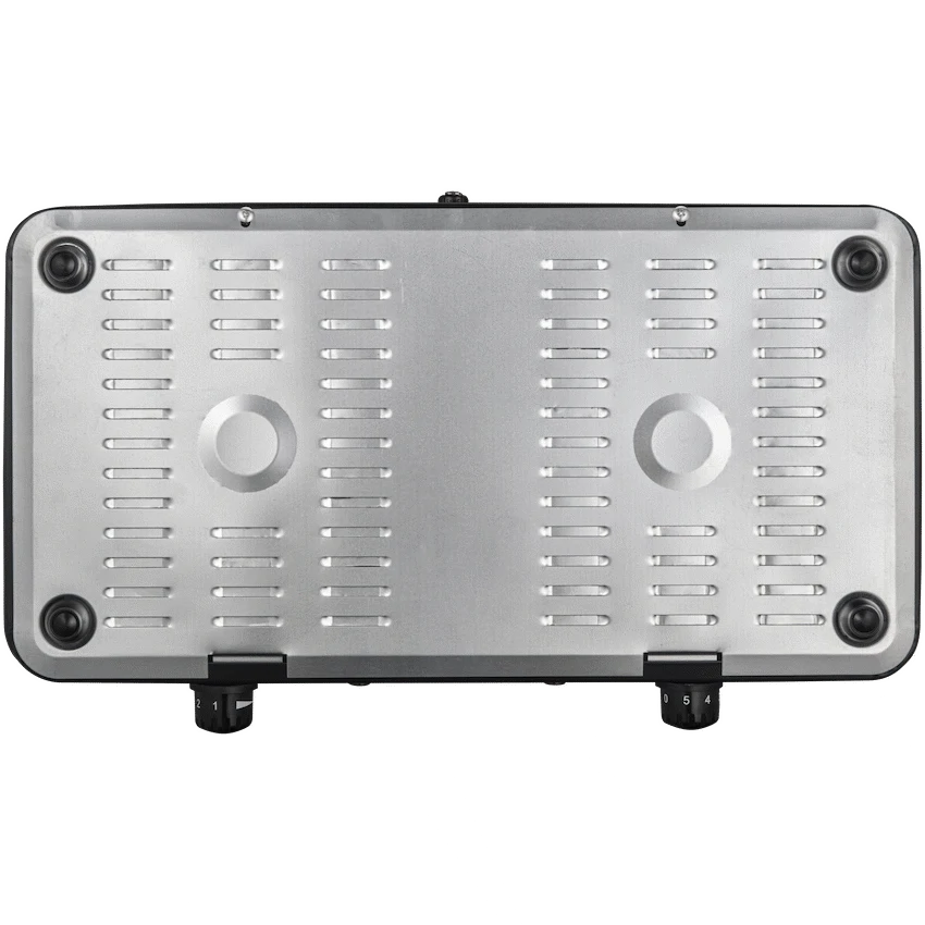 Elektra Double Spiral Hot Plate - Black