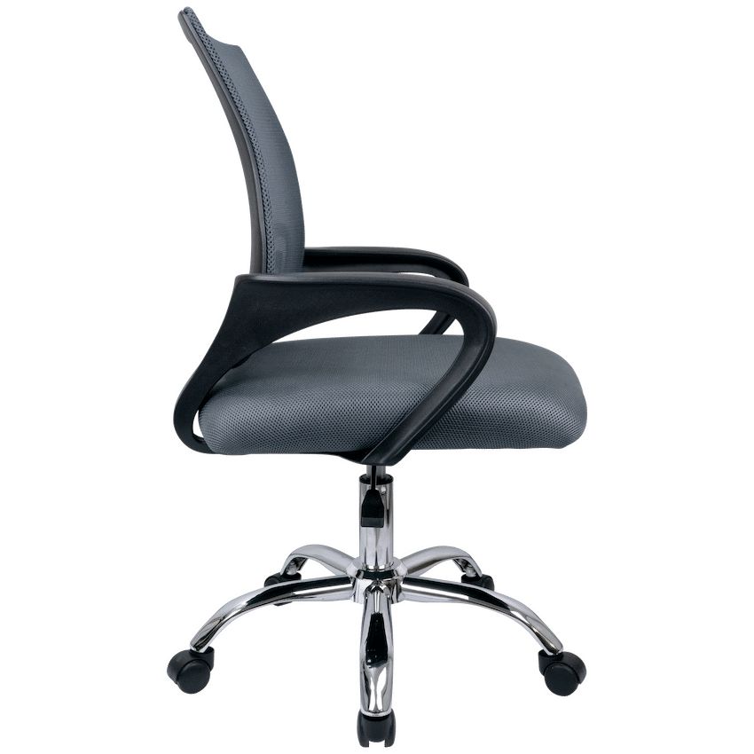 Everfurn Swift Mid Back Chair - Grey
