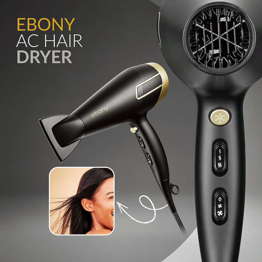 Elektra Ebony AC Hair Dryer