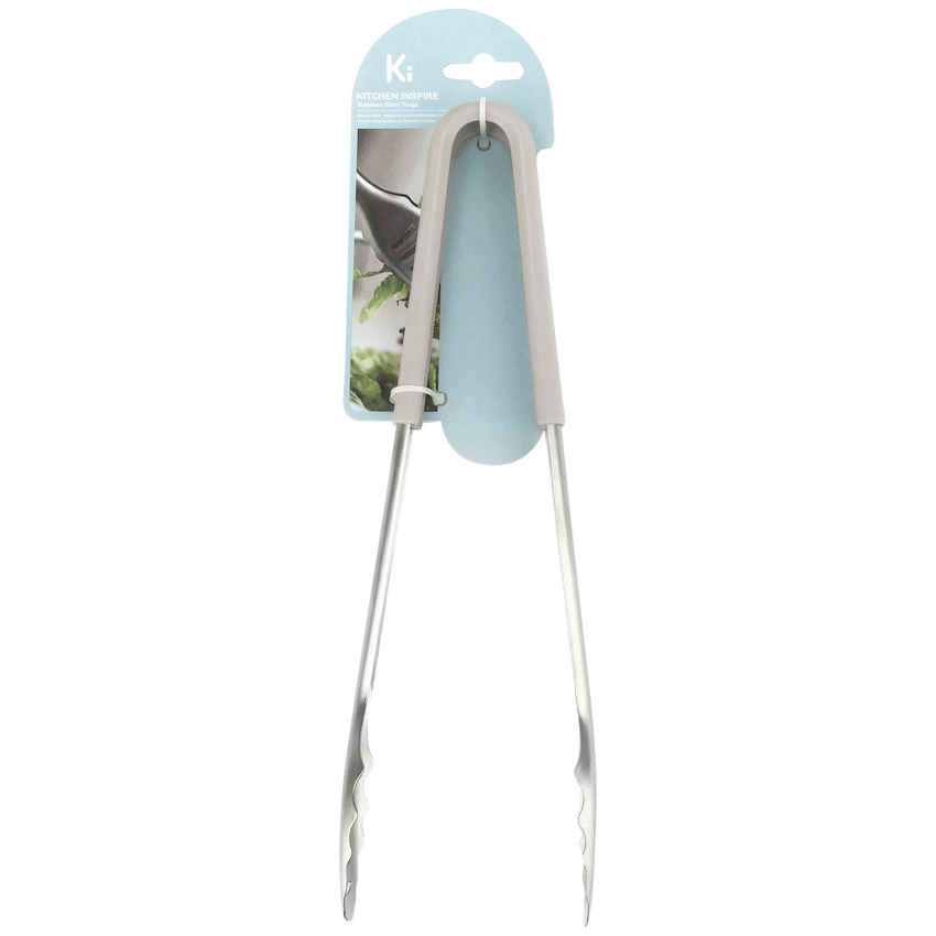 Kitchen Inspire Tongs St/St ( Order in Qty of 6)
